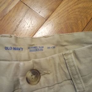 Old Navy Chinos, 26 x 30